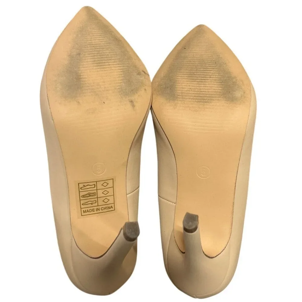 Dream Pairs Womens Size 5 Tan 4